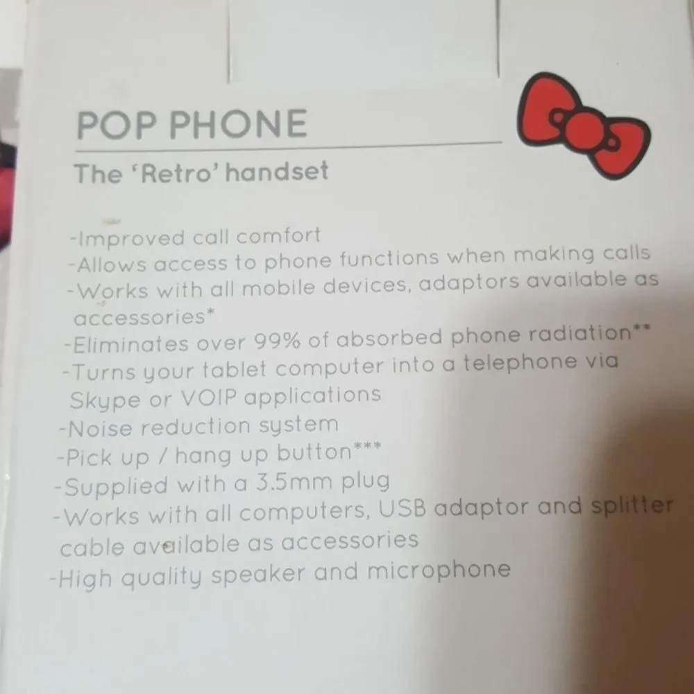 Native Union Pink Hello Kitty Pop Phone